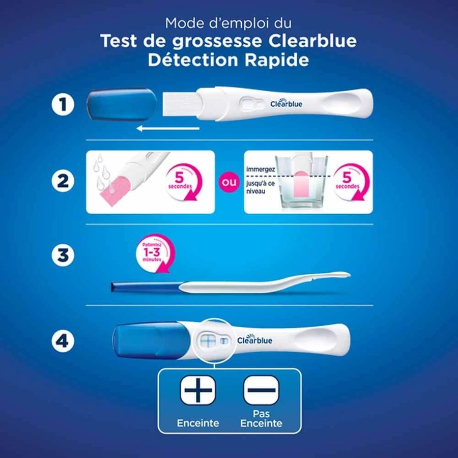 Clearblue Schwangerschaftstest Schnellnachweis 2 Tests