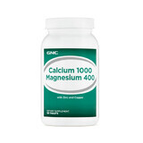 Calcio 1000 mg y Magnesio 400 mg (961767), 180 comprimidos, GNC