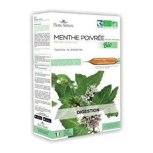 Flora Natura Organic Peppermint Digestie 20 fiolek