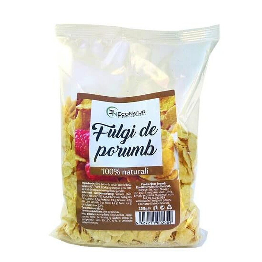 Fulgi de porumb, 250 gr, Econatur