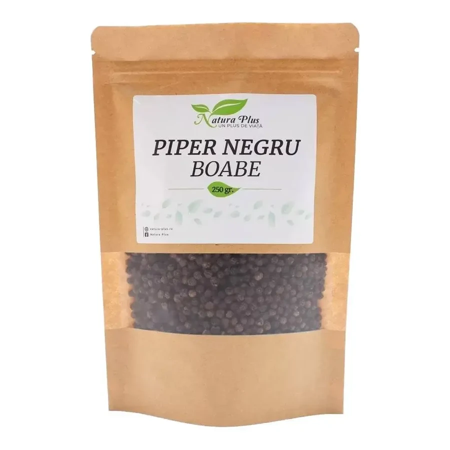 Ziarna pieprzu czarnego, 250 g, Natura Plus: ceny i cechy