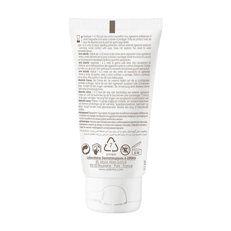 Crema aislante calmante Dermalibour+ Barrera, 50 ml, Aderma