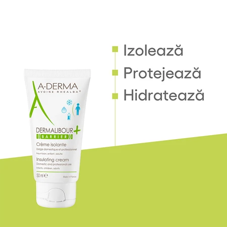 Crema aislante calmante Dermalibour+ Barrera, 50 ml, Aderma