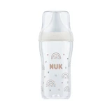 Biberón Perfect Match, M, + 3 meses, Arco iris, 260 ml, Nuk