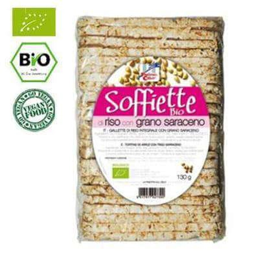 Soffiette Riso Con Grano Saraceno Bio 130g