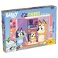 Maxi puzzle para colorear, 4 años+, Bluey, 60 piezas, Lisciani