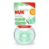 Chupete de silicona M1 Sensitive, 0-6 meses, Varios colores, 1 ud, Nuk