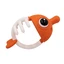 Silikonowy pierścień na dziąsła Clownfish, pomarańczowy, Mombella