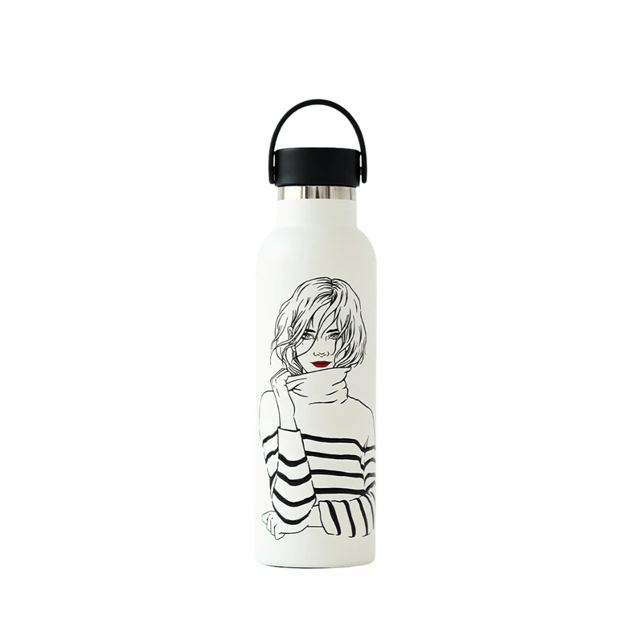 Termo Sara Herranz, Invierno, Runbott, 600 ml, Nazzuro