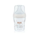 Biberón de vidrio Perfect Match, S, + 0 meses, Arco iris, 120 ml, Nuk