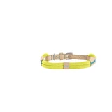 Hundehalsband Hunter Malia Neongrün M/L 45-54 cm
