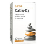 Calcium D3, 30 tabletten, Alevia