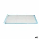 Zindelijkheidstraining-pads voor honden 60 x 90 cm Blauw Wit Papier Polyethyleen (10 Stuks)