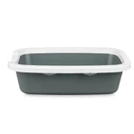 Kattenbak Mascow 87954 Wit Antraciet Plastic 25 x 11 x 2 cm (11 Stuks)