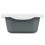 Kattenbak Mascow 87954 Wit Antraciet Plastic 25 x 11 x 2 cm (11 Stuks)
