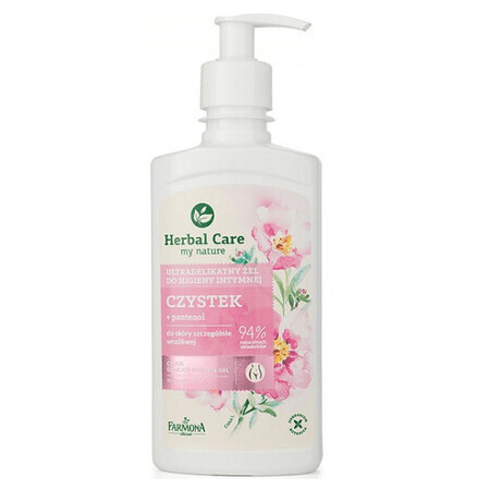 Gel Íntimo con Cistus y Pantenol Cuidado Herbal, 330ml, Farmona