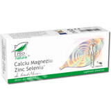 Calcium Magnesium Zink Selenium, 30 capsules, Pro Natura