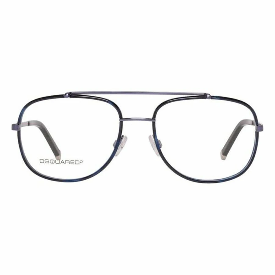 Montatura per Occhiali Uomo Dsquared2 DQ5073 53092 Azzurro Ø 53 mm