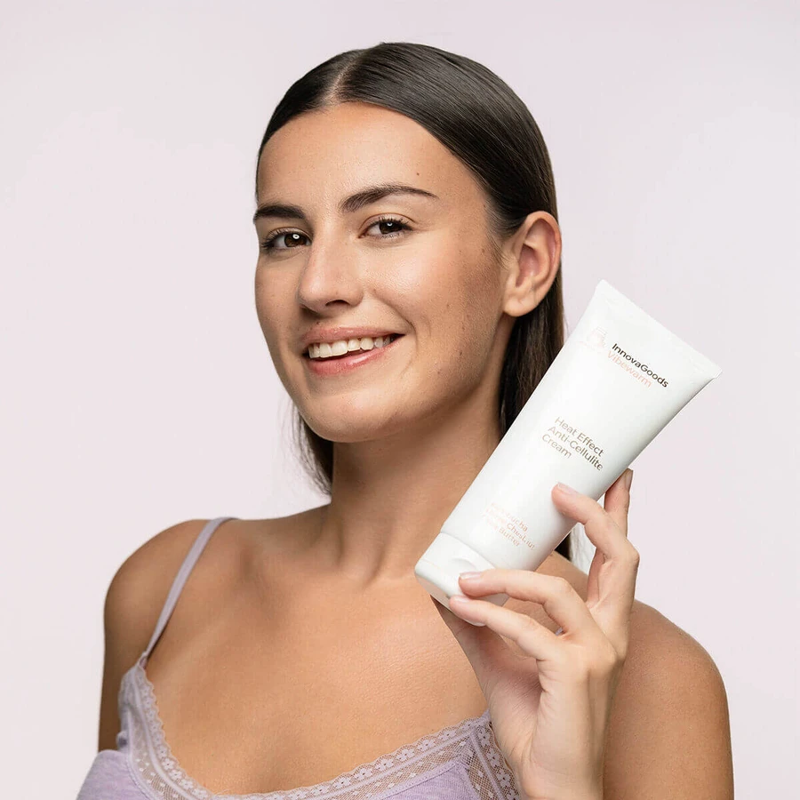 Krem antycellulitowy z efektem Vibewarm InnovaGoods Vibewarm Kombucha Rozgrzewający 200 ml: ceny i cechy