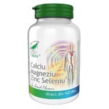 Calcio Magnesio Zinco Selenio, 60 capsule, Pro Natura