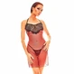Babydoll Anaïs Zwart/Rood Rood/Zwart (XXL/XXXL)