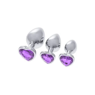 Dop anal S Pleasures Silver Lilac