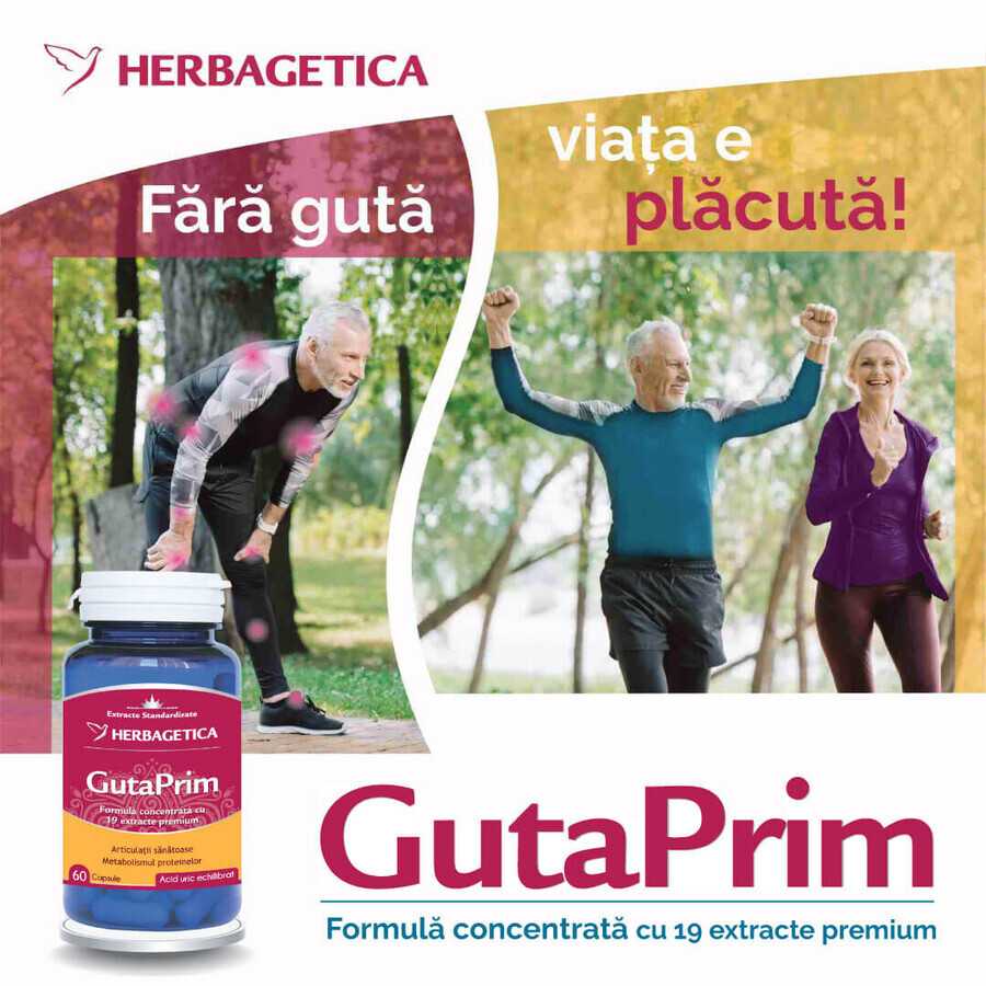 GutaPrim, 60 capsule, Herbagetica