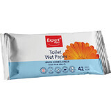 Wet toilet paper, 42 pieces, Expert Wipes