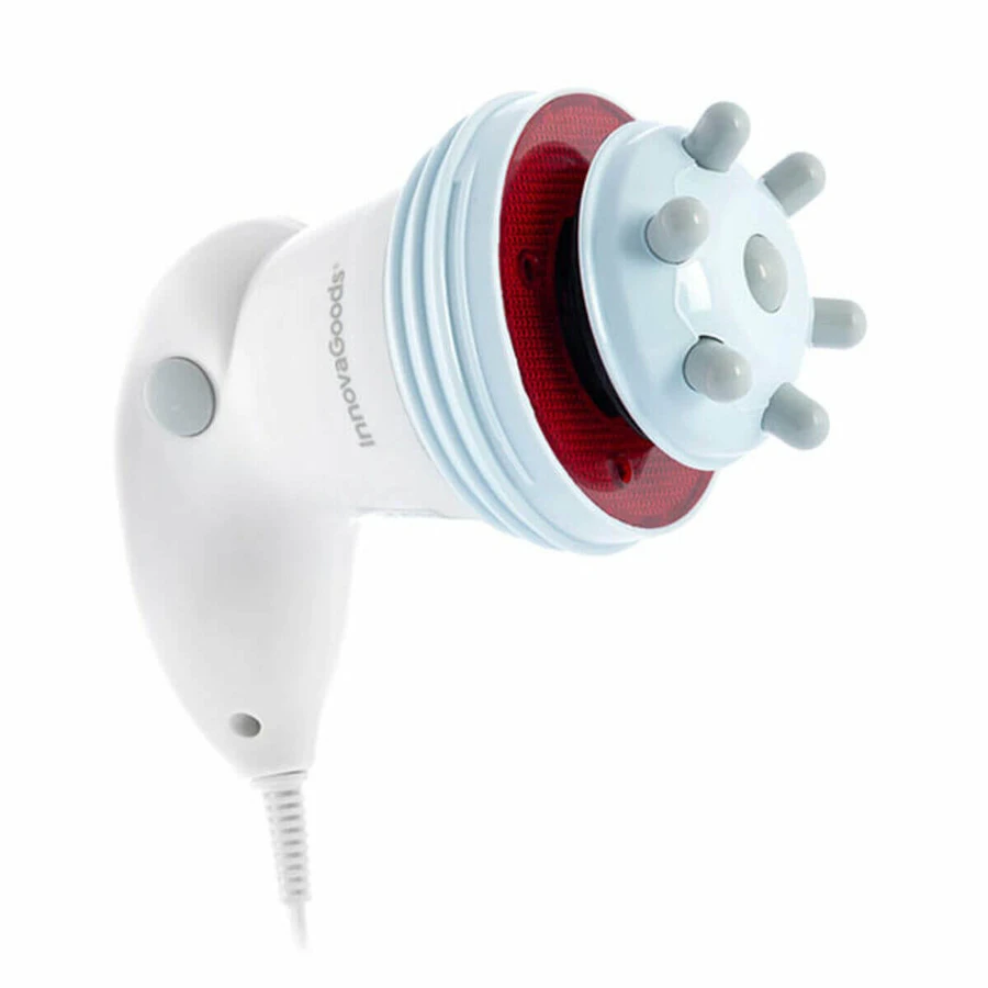 Cellyred InnovaGoods Masajeador Vibrador Anticelulítico Infrarrojo 5 en 1 Cellyred InnovaGoods blanco (renovado B)