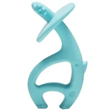 Anillo gingival de silicona Elefante, azul, Mombella