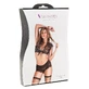 Set di biancheria intima S Pleasures Black (Taglia unica)