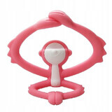 Silicone gingival ring Maimutica, pink, Mombella