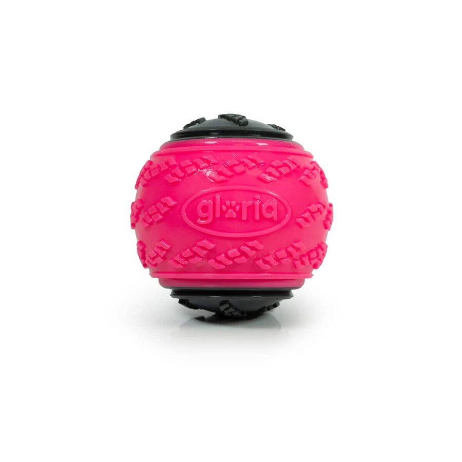Piłka dla zwierząt Gloria PLAY AND RUN Pink TPR TPR L 8,89 cm: ceny i cechy
