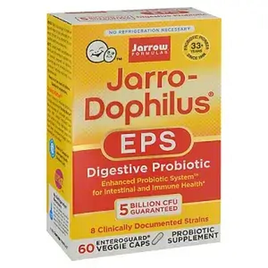 Jarro-Dophilus EPS, 60 cápsulas, Jarrow Formulas