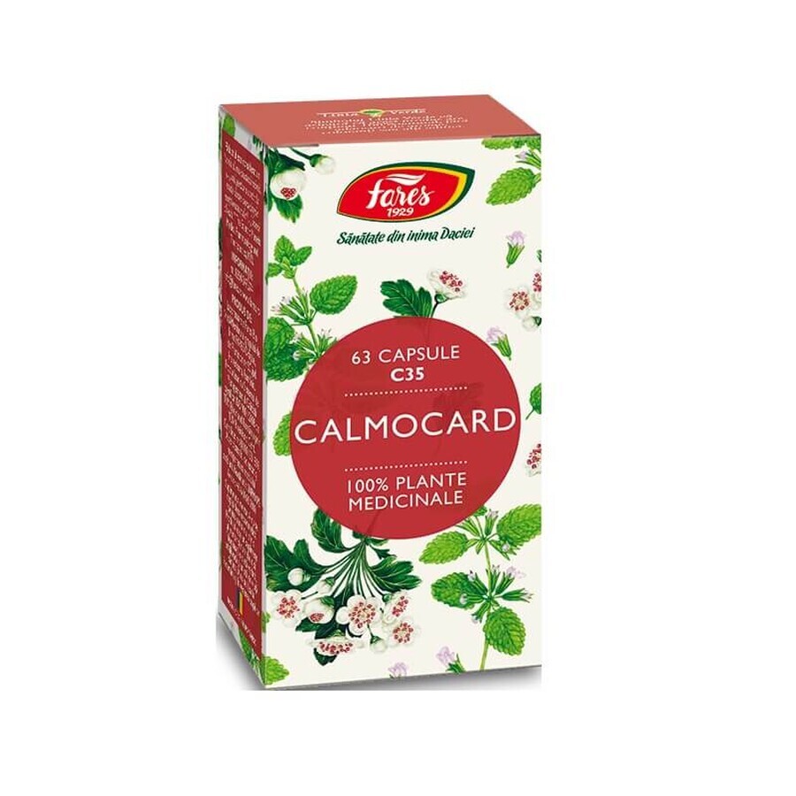 Calmocard 1, C35, 63 capsules, Tarifs