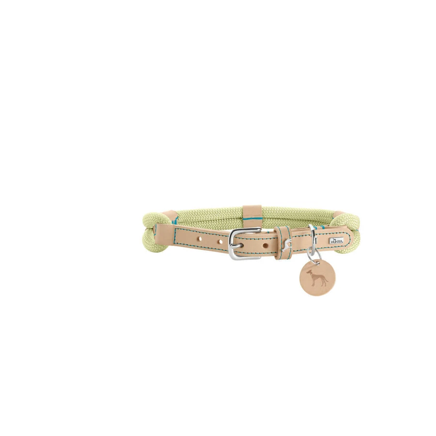 Dog collar Hunter MALIA Green 12 40-49 cm