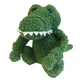 Jucărie pentru câini Gloria Pinky Crocodil Verde