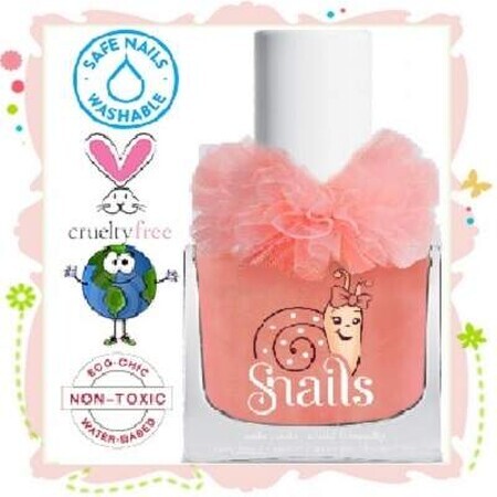 Esmalte de uñas para niños Ballerine, 10,5ml, Caracoles