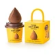 Buretel pentru aplicarea machiajului GlamSquad Pro Sponge Brown, 1 bucata, Cucuta Beaty