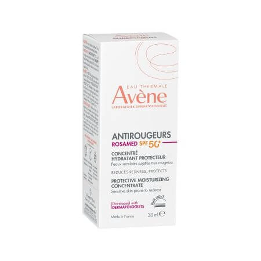 Rosamed Concentrado Hidratante Protector con FPS 50+, 30 ml, Avene