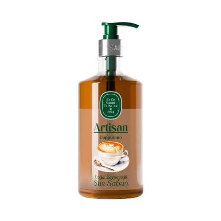 Mydło w płynie z naturalną oliwą z oliwek Cappuccino Artisan, 600 ml, Eyüp Sabri Tuncer: ceny i cechy