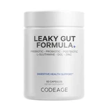 Leaky Gut Formula con probióticos y L-glutamina para el revestimiento intestinal Leaky Gut Formula CodeAge, 60 cápsulas, GNC, GNC