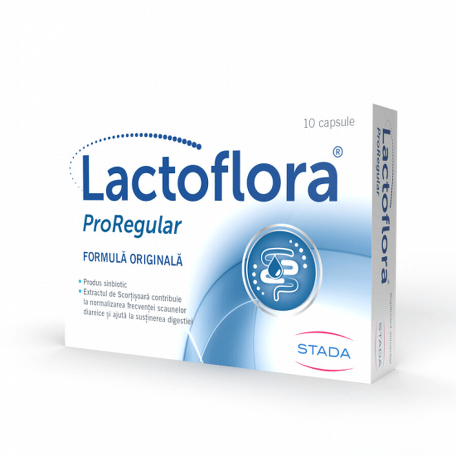 Lactoflora ProRegular, 10 cápsulas, Stada