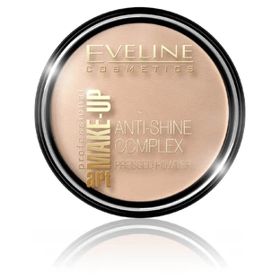 Eveline Cosmetics Art Make Up Poudre minérale matifiante avec soie 37 Warm Beige, 14 g