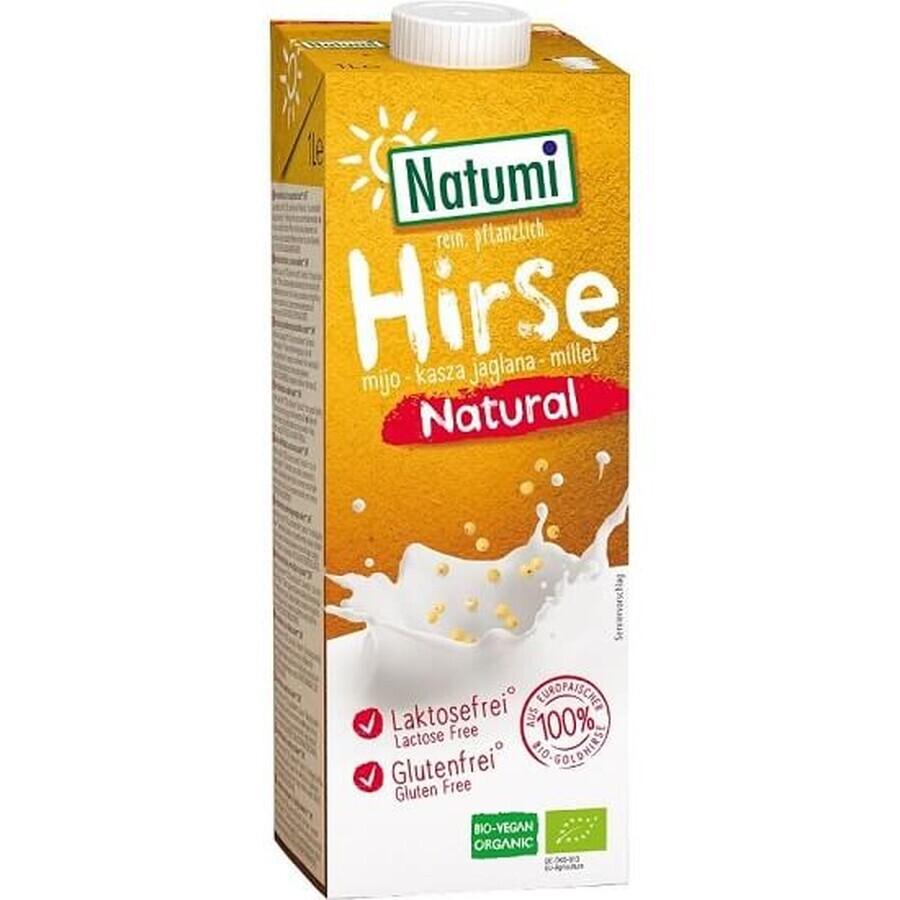 Organic natural millet milk, 1 L, Natumi