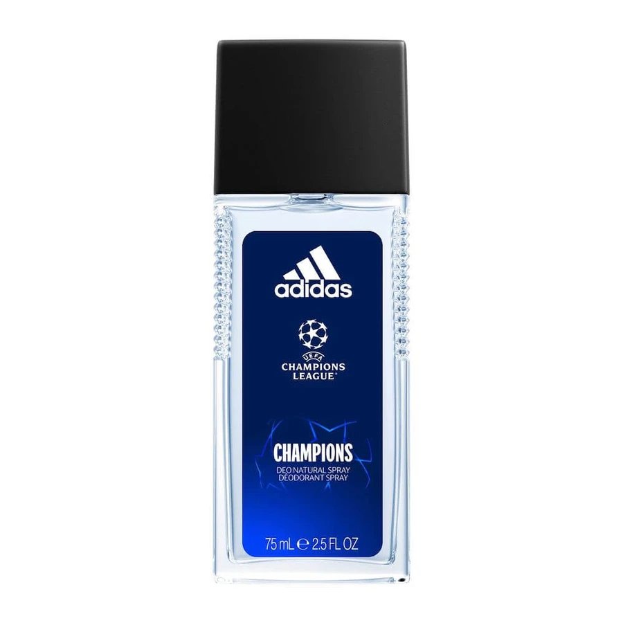 Adidas, Uefa Champions Spray deodorant pentru bărbați, 75 ml