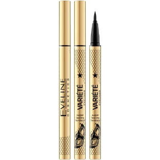 Eveline Cosmetics Variete Eyeliner Waterproof Eyeliner Ultra Black, 2 g