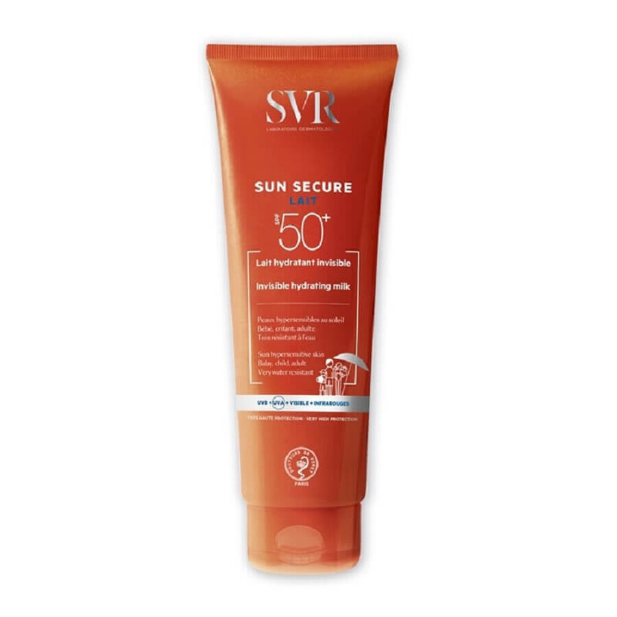 Lapte hidratant SPF 50+, Sun Secure, 250 ml, SVR