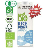 Leche vegetal de arroz ecológica, 1L, The Bridge