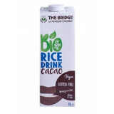 Leche vegetal de arroz con cacao, 1L, The Bridge